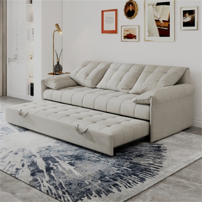 Supplier Convertible Sofa Couch with Pull Out Couch Bed Manufacturer