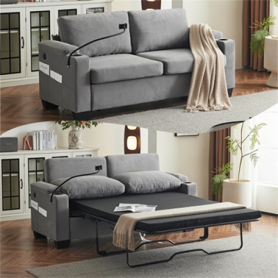 Sleeper Sofa Pull Out Sofa with Memory Foam Mattress Sleeper Sofa Beds